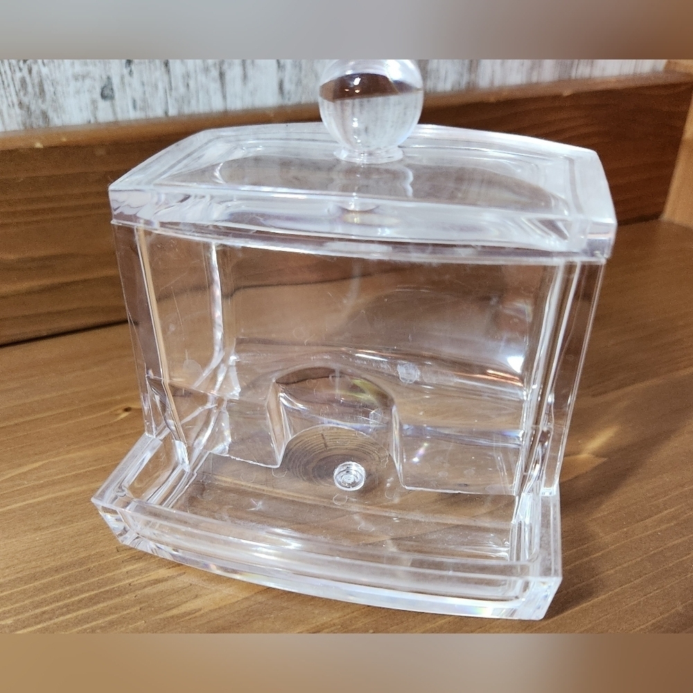Source Unknown Clear Acrylic Bath Storage Box